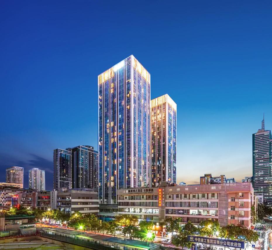 Gepai Executive Apartment - Shenzhen Futian Convention And Exhibition Center Kültér fotó